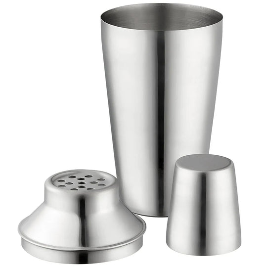 Cobbler Cocktail Shaker Tin - 16oz or 28oz Stainless Silver Cobbler Cocktail Shaker Tin Laser Engraved with Name or Logo