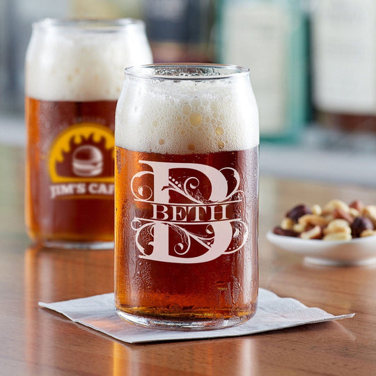 Custom Beer Can Glass