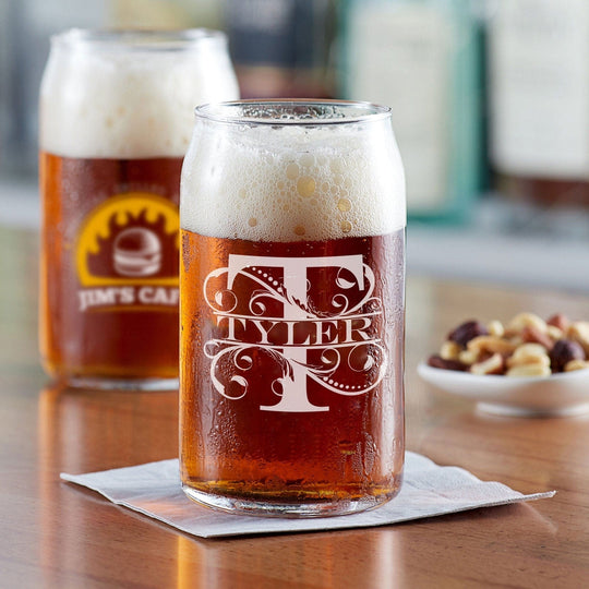 Custom Beer Can Glass