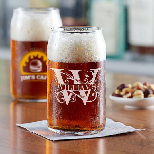Custom Beer Can Glass
