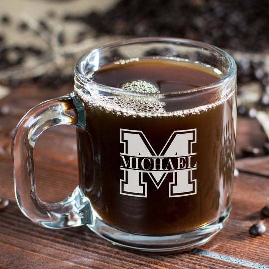 Custom Coffee Mug - 10 oz Libbey Coffee Mug Varsity