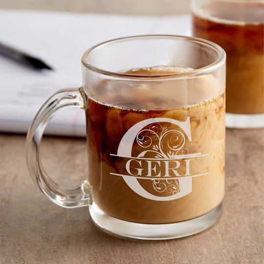 Custom Coffee Mug - Laser Engraved 12 oz Coffee Mug