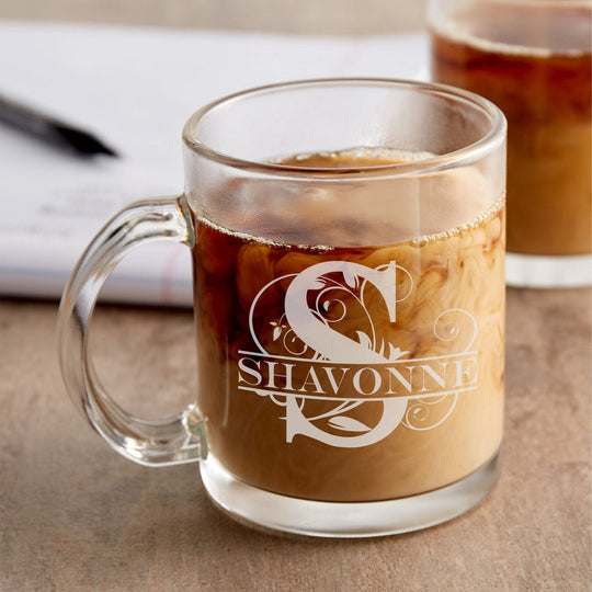 Custom Coffee Mug - Laser Engraved 12 oz Coffee Mug