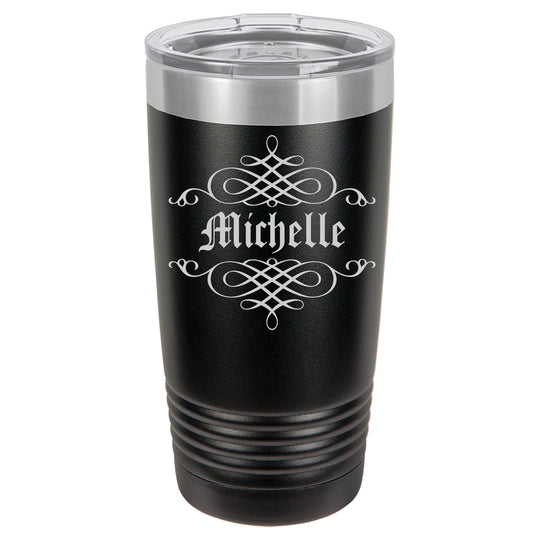 Custom Coffee Tumbler - 20oz Polar Camel Tumbler Swirls