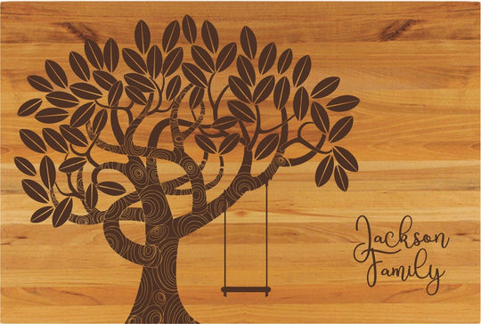 Custom Cutting Board Butcher Block Birch No, Thank You