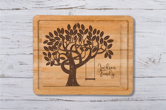 Custom Cutting Board with Juice Groove