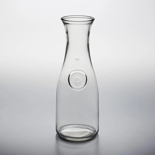 Custom Glass Carafe - Engraved 32 oz Wine Carafe