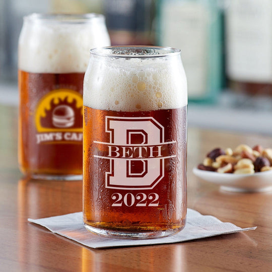 Custom Graduation Gift Glassware
