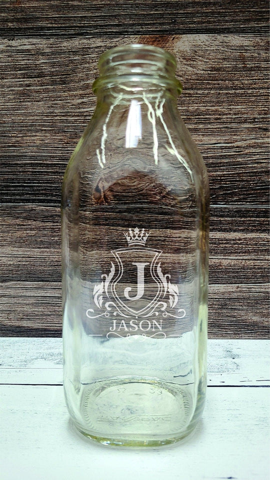 Custom Milk Bottle - Engraved 33oz Milk Bottle