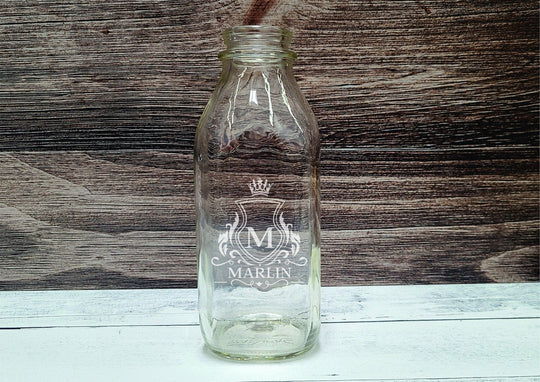 Custom Milk Bottle - Engraved 33oz Milk Bottle