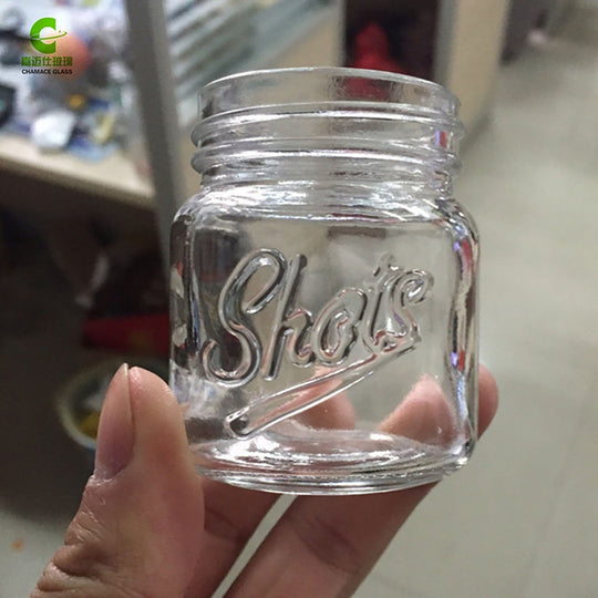 Custom Shot Glass - 2.5oz Mason Jar Shot Glass