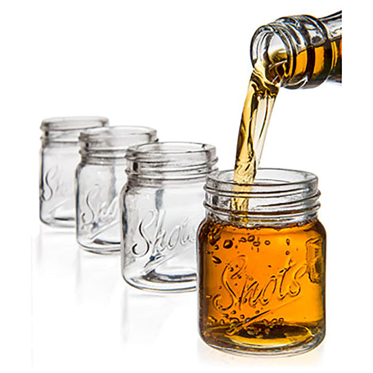 Custom Shot Glass - 2.5oz Mason Jar Shot Glass