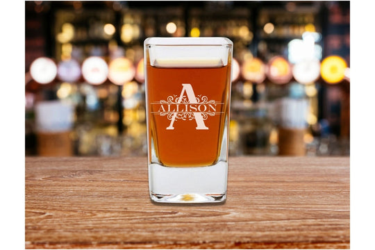 Custom Shot Glass - 2.75oz Tall Square Shot Glass