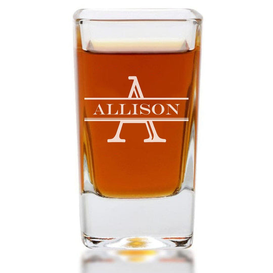 Custom Shot Glass - 2.75oz Tall Square Shot Glass Plain