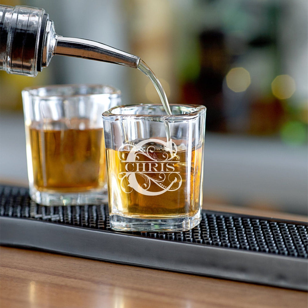 Custom Shot Glass - 2oz Square Shot Glass