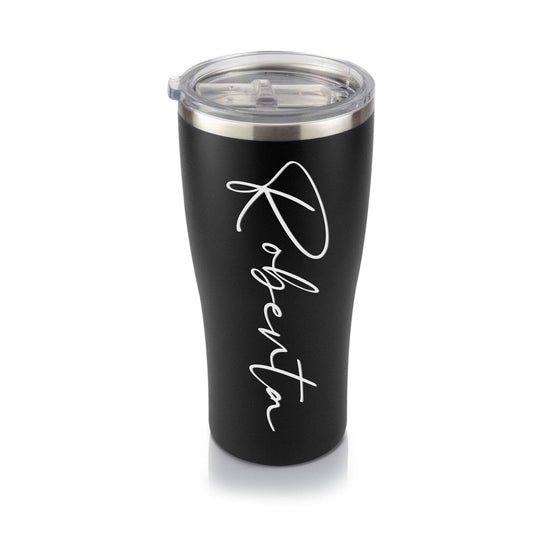 Custom Tumbler - Personalized 30oz Tumbler Black