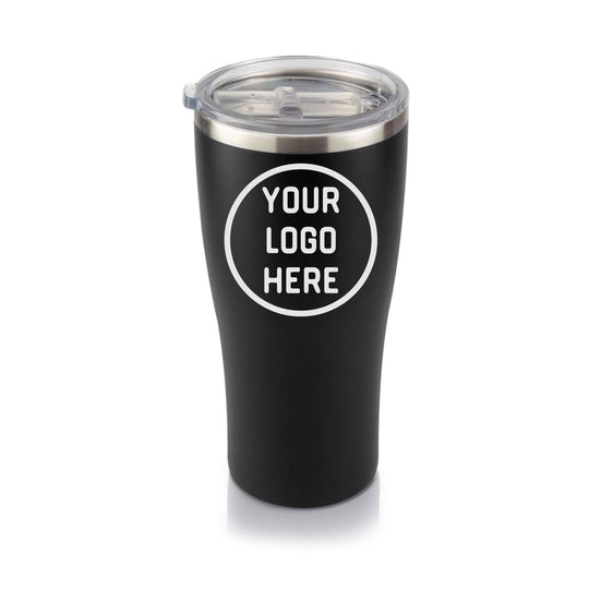 Custom Tumbler with your Logo - 30oz Tumbler Black