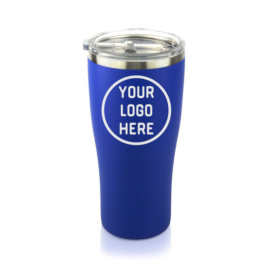 Custom Tumbler with your Logo - 30oz Tumbler Blue