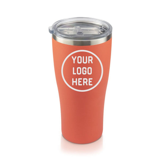 Custom Tumbler with your Logo - 30oz Tumbler Coral