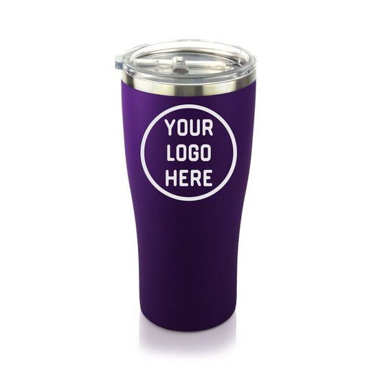 Custom Tumbler with your Logo - 30oz Tumbler Purple