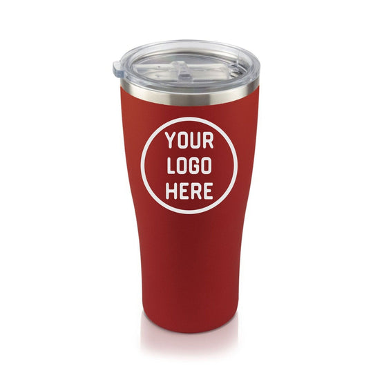Custom Tumbler with your Logo - 30oz Tumbler Red