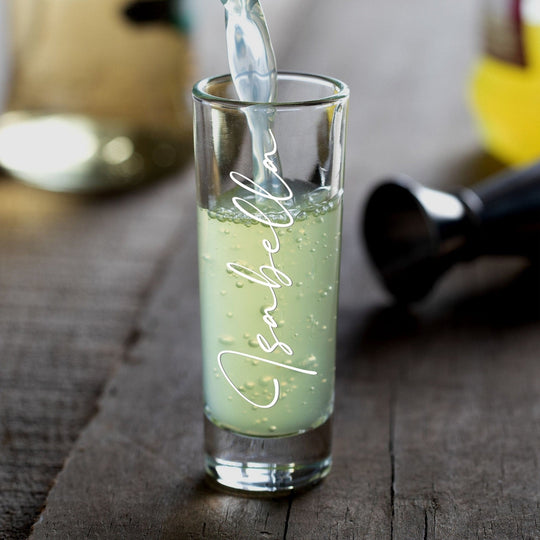 Custom Wedding Shot Glass - 1.5oz Shooter Glass