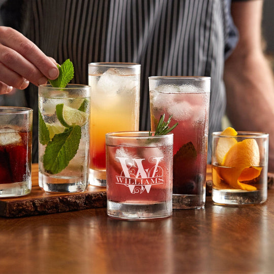 Custom Whiskey Glass - Personalized 11oz Rocks Glass