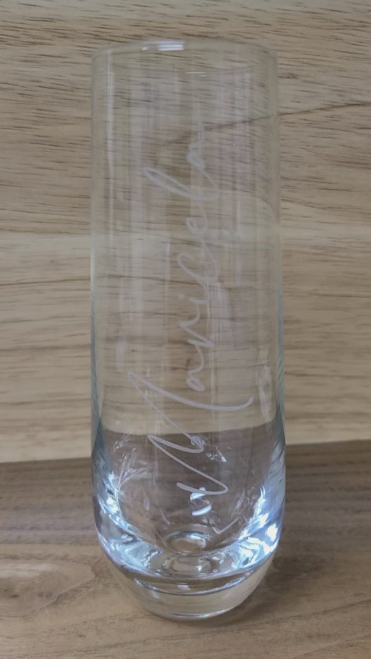 Champagne Flutes Personalized Toast Glasses