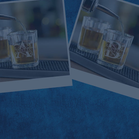 Custom Shot Glass - 2oz Square Shot Glass by@Vidoo