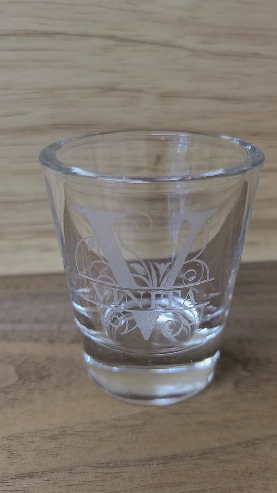 Custom Shot Glass - 1.5oz Shot Glass Personalized
