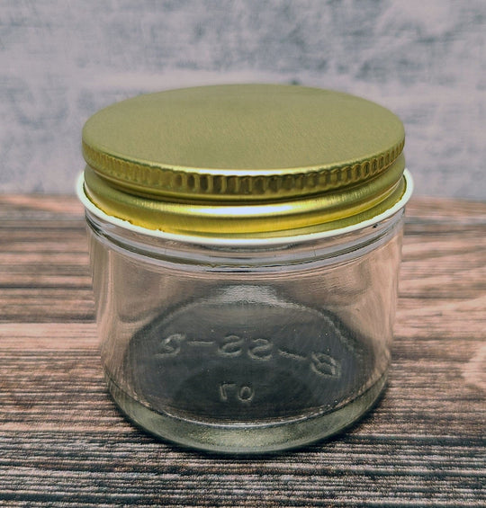 Glass Jars with Lids - 2oz Tiny Jars with Lids