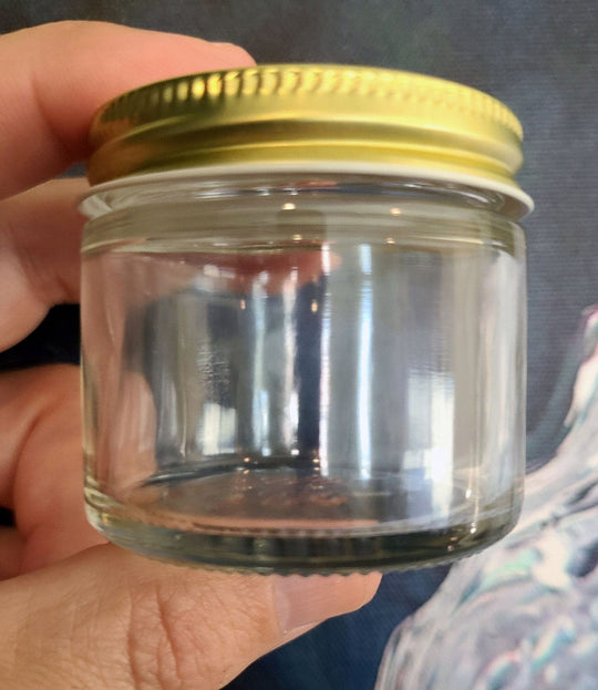 Glass Jars with Lids - 2oz Tiny Jars with Lids