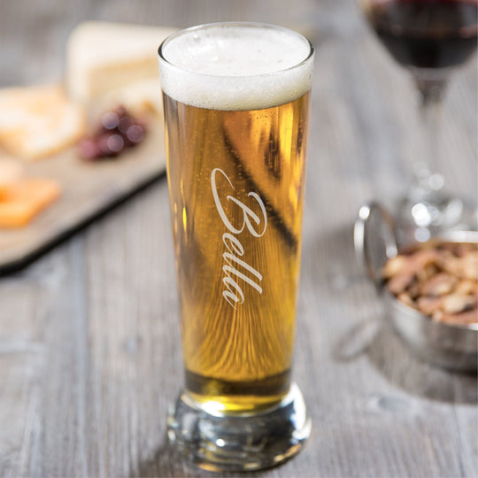 Groomsman Gift Custom Engraved 16.25oz Pilsner