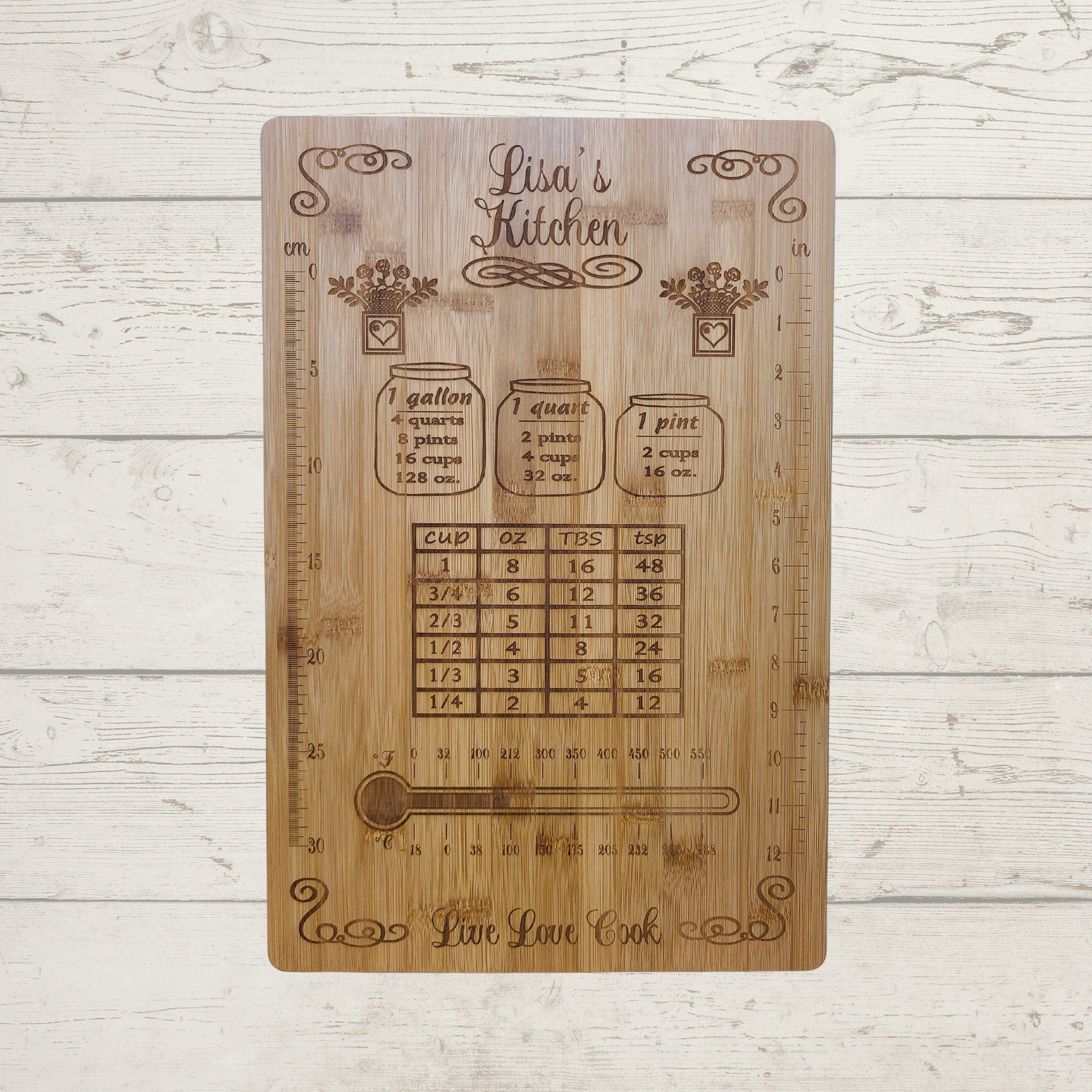 Kitchen Conversions Cutting Board - Bamboo