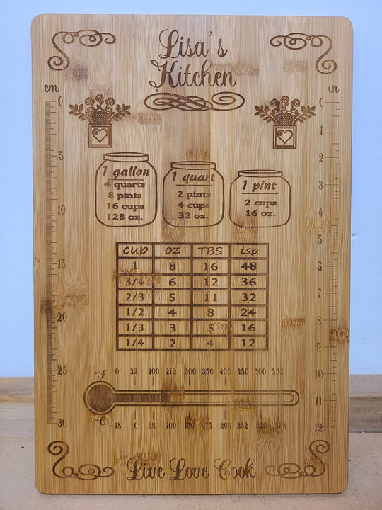 Kitchen Conversions Cutting Board - Bamboo