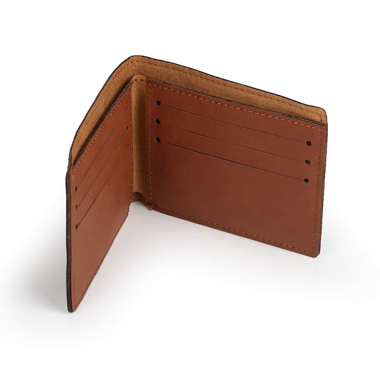 Leather Wallet for Men personalized with his name or initials.