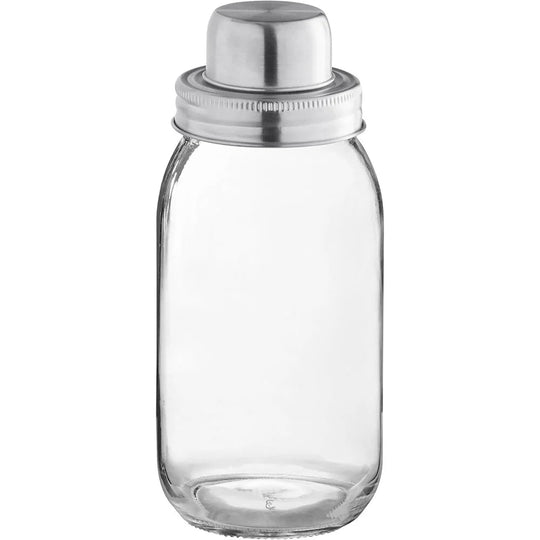 Mason Jar Cocktail Shaker - 25oz None