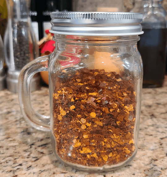 Mason Jar Spice Shaker with Handle and Lid
