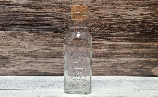 Muth Honey Jar Bottle with Cork Top