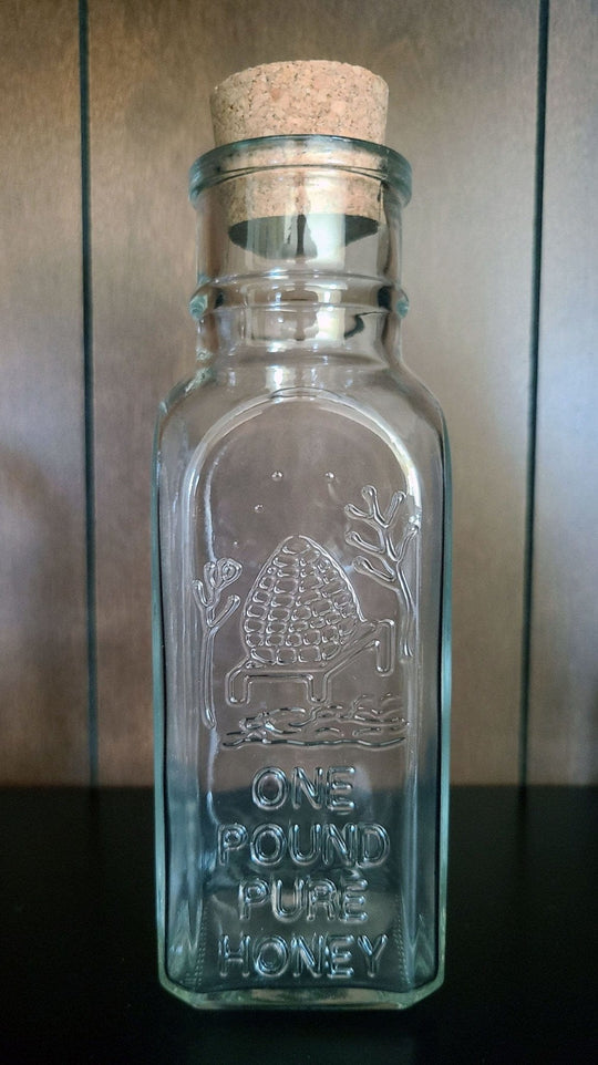 Muth Honey Jar Bottle with Cork Top