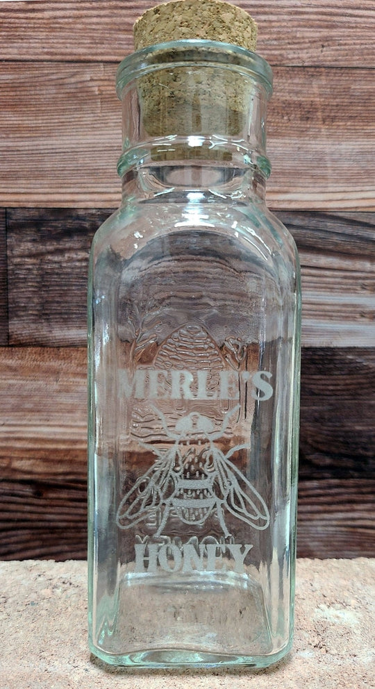 Muth Honey Jar Bottle with Cork Top