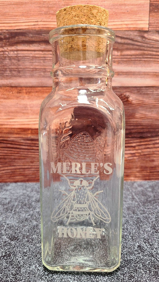 Muth Honey Jar Bottle with Cork Top