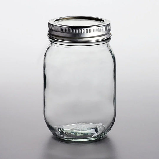Personalized Canning Jars - 16oz Wide Mouth