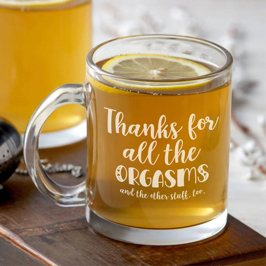 Sexy Gag Gift - Glass Custom Coffee Mug