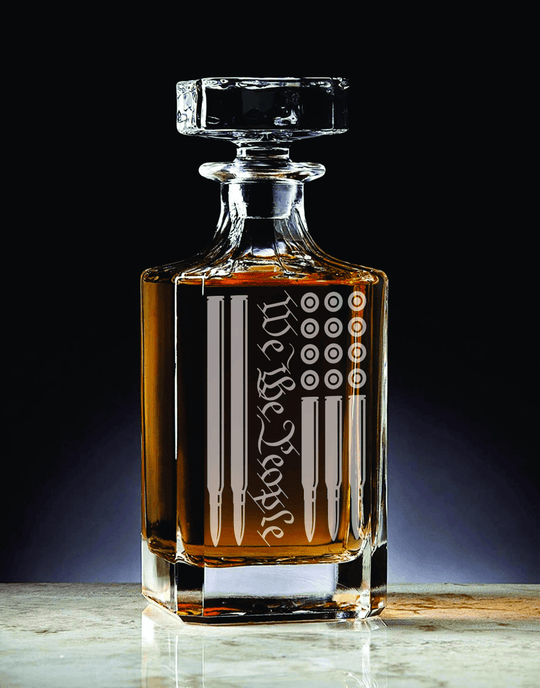 We the People Custom Engraved Decanter Bullets