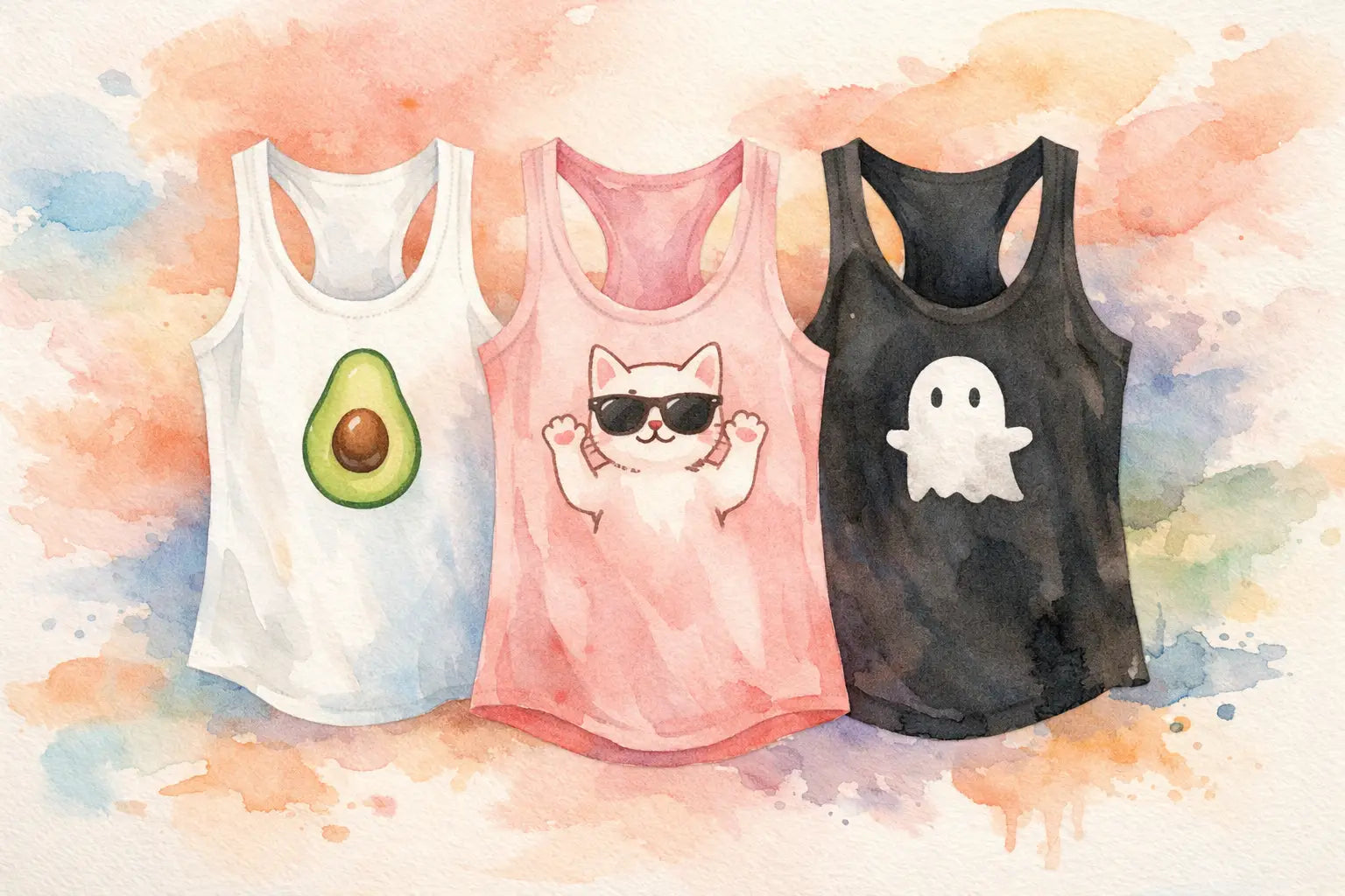 Funny Minimalist Racerback Tank Top Ideas