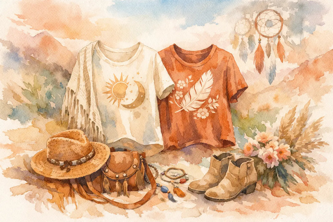 Boho T-Shirts That Make Every Outfit Feel Easy