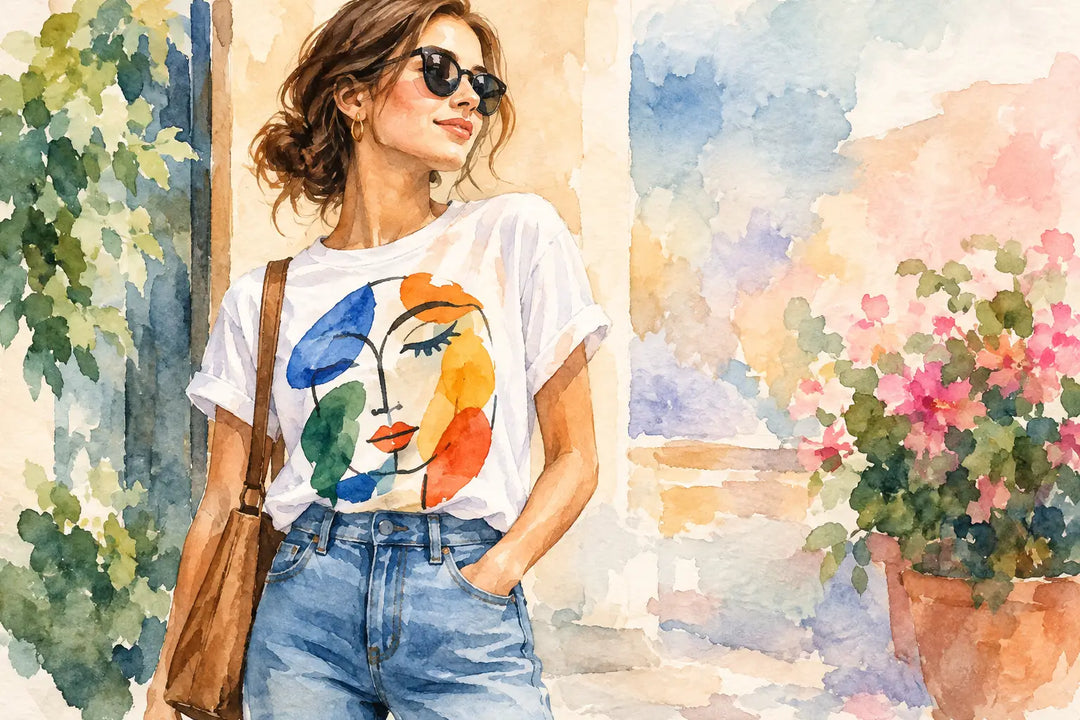 How to Wear a Statement-Making Tee With Style