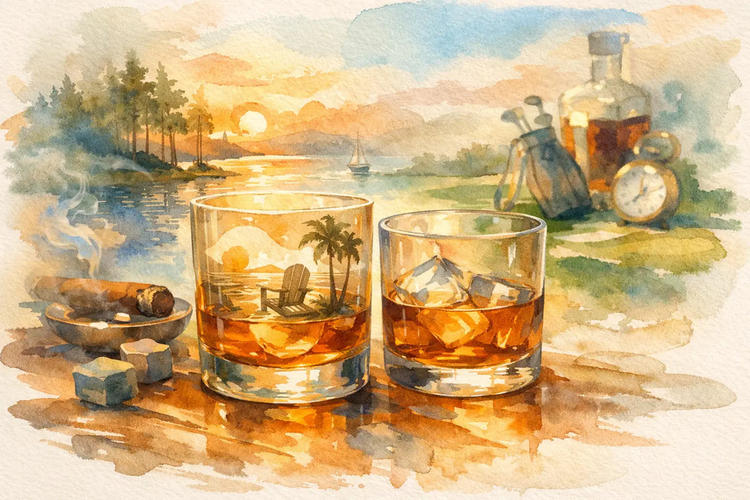 Personalized Retirement Whiskey Glass Gift Ideas