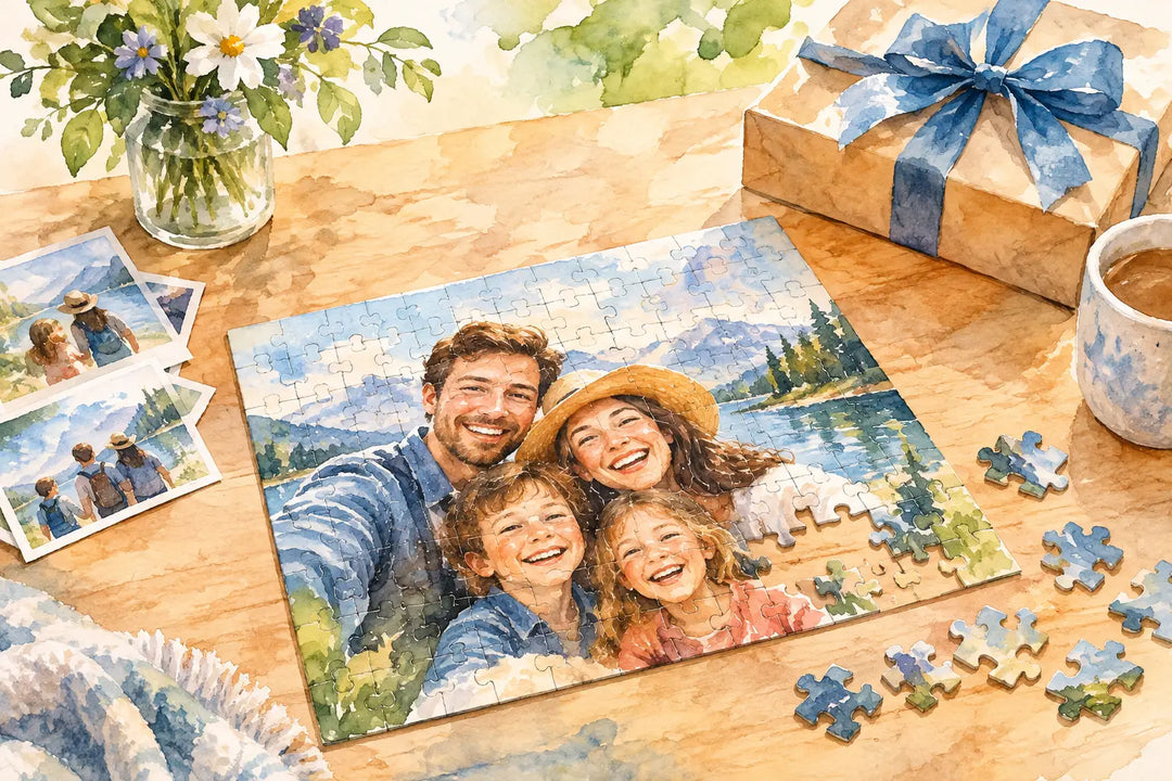 How a Photo Puzzle Gift Makes Memories More Fun
